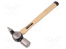 Hammer; tinner's; Weight: 570g; steel; wood (nut); Net weight: 720g BAHCO