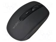 Mouse; black; wireless,optical; DPI change button; No.of butt: 4 LOGILINK