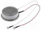 Thyristor: hockey-puck; 1.6kV; Ifmax: 2.5kA; 1.6kA; Igt: 200mA; A24 KUBARA LAMINA