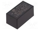 Converter: AC/DC; 5W; 80÷264VAC; 5VDC; Iout: 1A; OUT: 1; 80%; PCB MEAN WELL