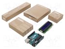 Arduino; pin strips,ICSP,USB B,power supply; 5VDC; ATMEGA328 ARDUINO