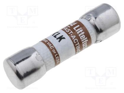 Fuse: fuse; quick blow; 300mA; 600VAC; 10.3x38mm LITTELFUSE 0KLK.300T