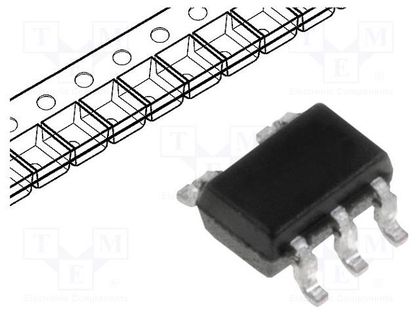 IC: EEPROM memory; I2C; 256x8bit; 1.7÷5.5V; 400kHz; SC70-5; serial MICROCHIP TECHNOLOGY 24AA02HT-I/LT