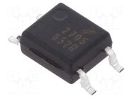 Optocoupler; SMD; Ch: 1; OUT: transistor; Uinsul: 3.75kV; Uce: 40V ONSEMI