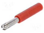 Adapter; red; 70VDC; 32A; 40mm; Insulation: polyamide; 1kV; -25÷80°C SCHÜTZINGER