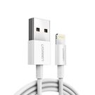 Ugreen cable USB - Lightning MFI 1m 2,4A white (20728), Ugreen