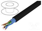 Wire; Alpha Essential Flexing Ethernet,U/UTP; 4x2x24AWG; 5e ALPHA WIRE