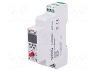 Automation module: timer; Range: 0,1s÷99h59min59,9s; SPDT; PIN: 6 POLLIN