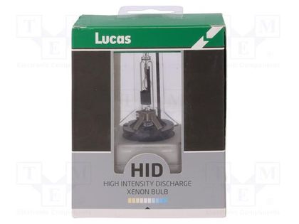 Filament lamp: automotive; PK32d-3; transparent; 85V; 35W; LLD LUCAS LLD1R