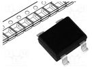 Bridge rectifier: single-phase; 80V; If: 1A; Ifsm: 40A; SO-DIL; SMT DIOTEC SEMICONDUCTOR