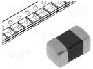 Ferrite: bead; Imp.@ 100MHz: 600Ω; SMD; 0.3A; 0402; R: 0.7Ω MURATA