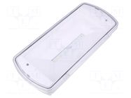 Lamp: LED emergency luminaire; SafeLite; IP65; white; 3.2W; 200lm EATON ELECTRIC