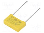 Capacitor: polypropylene; suppression capacitor,X2; 10nF; 310VAC Jb Capacitors