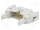 Socket; IDC; male; PIN: 10; straight; with ejector; THT; 2.54mm; grey Amphenol Communications Solutions