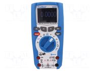 Digital multimeter; Bluetooth; LCD TFT 2,2"; 320x240; True RMS PEAKTECH