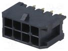Socket; wire-board; male; Minitek® Pwr 3.0; 3mm; PIN: 8; THT; 5A Amphenol Communications Solutions