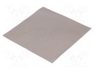 Shielding mat; 240x240x0.3mm; Permeability: 60; EFA KEMET