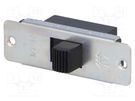 Switch: slide; Pos: 2; SPST; 6A/250VAC; ON-OFF; No.of term: 2; DS-149 MIYAMA