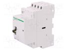 Contactor: 4-pole installation; 25A; 24VAC; NO x4; IP20; -5÷60°C SCHNEIDER ELECTRIC