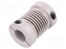 Coupling; Ø1: 10mm; Ø2: 6mm; aluminium,stainless steel; -30÷120°C SICK