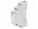 Counter: electronical; pulses; RS485 Modbus RTU; IP20; 18x65x90mm F&F