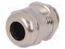 Cable gland; M16; 1.5; IP68; brass; Body plating: nickel HUMMEL