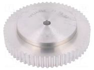 Belt pulley; T5; W: 10mm; whell width: 21mm; Ø: 94.64mm; aluminium OPTIBELT