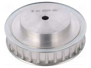 Belt pulley; AT10; W: 16mm; whell width: 31mm; Ø: 93.65mm; aluminium OPTIBELT