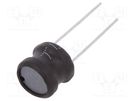 Inductor: wire; THT; 33uH; 2.2A; ±10%; Ø9.5x8.5mm; vertical FERROCORE