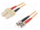 Fiber patch cord; OM2; SC/UPC,ST/UPC; 2m; Optical fiber: 50/125um LAPP