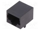 Socket; RJ50; PIN: 10; Cat: 3; unshielded; gold-plated; on PCBs; THT Amphenol Communications Solutions
