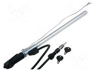 Antenna; automotive,telescopic; 0.99m; VW; 1.22m 4CARMEDIA