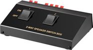 Speaker Selector, black - up to 2 pairs of speakers