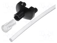 Fiber for LED; Ø: 2mm; L: 80mm; round; Front: convex MENTOR