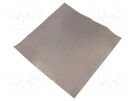 Shielding mat; 240x240x0.2mm; Permeability: 60; EFA KEMET