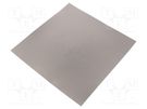 Shielding mat; 240x240x0.2mm; Permeability: 130; self-adhesive KEMET