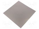 Shielding mat; 240x240x0.5mm; Permeability: 130; self-adhesive KEMET