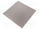 Shielding mat; 240x240x0.1mm; Permeability: 130; self-adhesive KEMET
