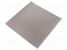 Shielding mat; 240x240x0.1mm; Permeability: 20; self-adhesive KEMET