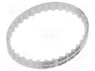 Timing belt; T5; W: 6mm; H: 2.2mm; Lw: 450mm; Tooth height: 1.2mm OPTIBELT