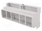 Enclosure: for DIN rail mounting; Y: 89mm; X: 177mm; Z: 65mm; ABS KRADEX
