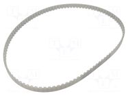 Timing belt; AT10; W: 16mm; H: 5mm; Lw: 1000mm; Tooth height: 2.5mm OPTIBELT