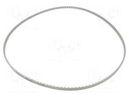 Timing belt; AT10; W: 12mm; H: 5mm; Lw: 1320mm; Tooth height: 2.5mm OPTIBELT
