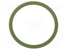 O-ring gasket; FKM; Thk: 2mm; Øint: 34mm; PG29; green; -20÷200°C LAPP
