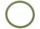 O-ring gasket; FKM; Thk: 2mm; Øint: 13mm; M16; green; -20÷200°C LAPP