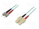 Fiber patch cord; OM3; SC/UPC,ST/UPC; 2m; Optical fiber: 50/125um LAPP
