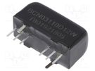 Converter: DC/DC; 3W; Uin: 43÷160V; Uout: 12VDC; Uout2: -12VDC; SIP8 TRACO POWER