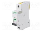 Circuit breaker; 230VAC; Inom: 3A; Poles: 1; for DIN rail mounting SCHNEIDER ELECTRIC