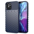 Thunder Case Flexible Tough Rugged Cover TPU Case for iPhone 12 Pro Max blue, Hurtel