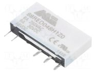Relay: electromagnetic; SPDT; Ucoil: 48VDC; 6A; 6A/250VAC; 6A/30VDC MORSETTITALIA
